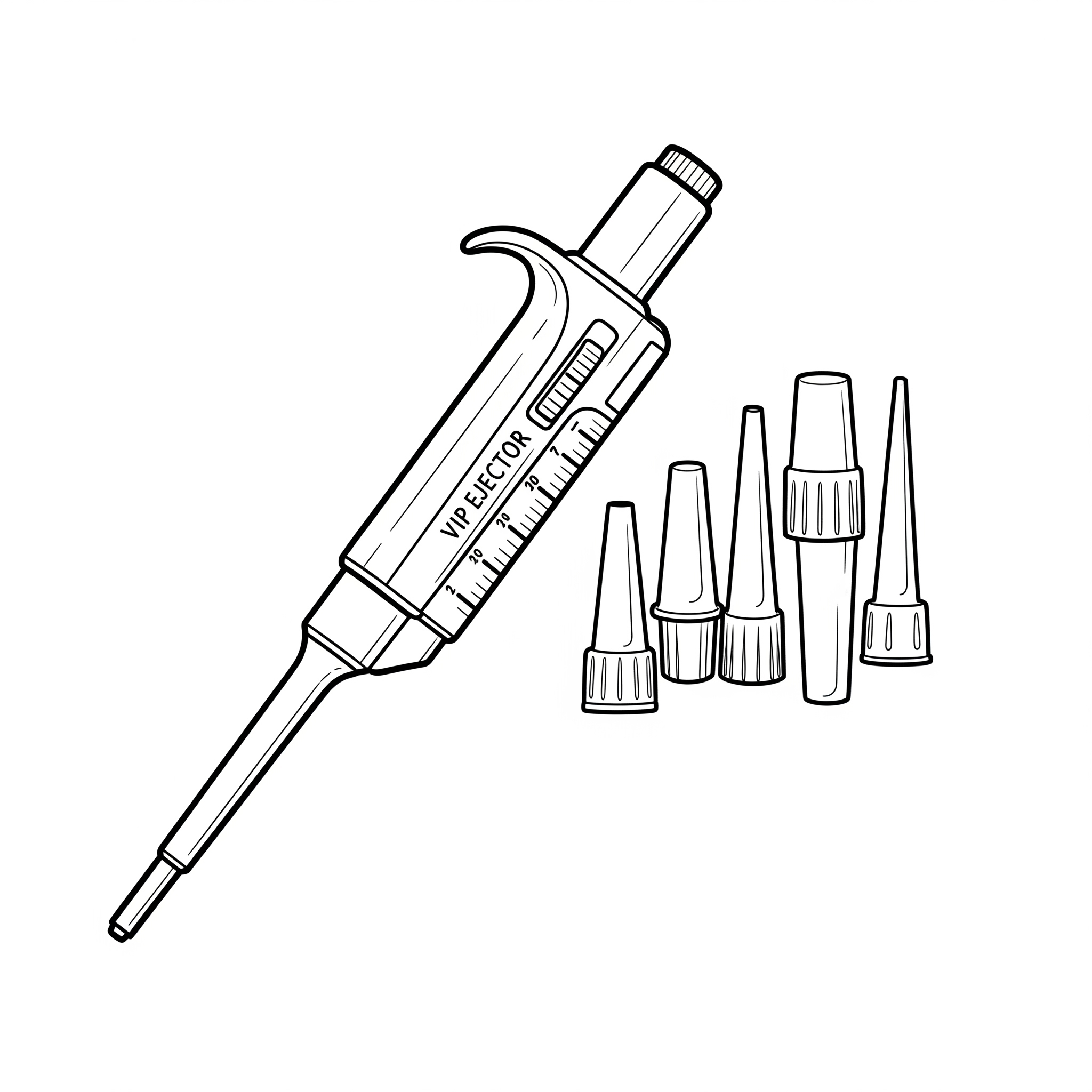 Micropipette & Tips Icon